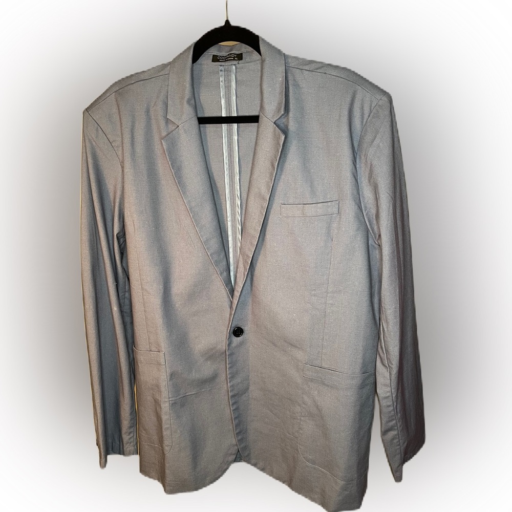 Coofandy linen blazer jacket XL